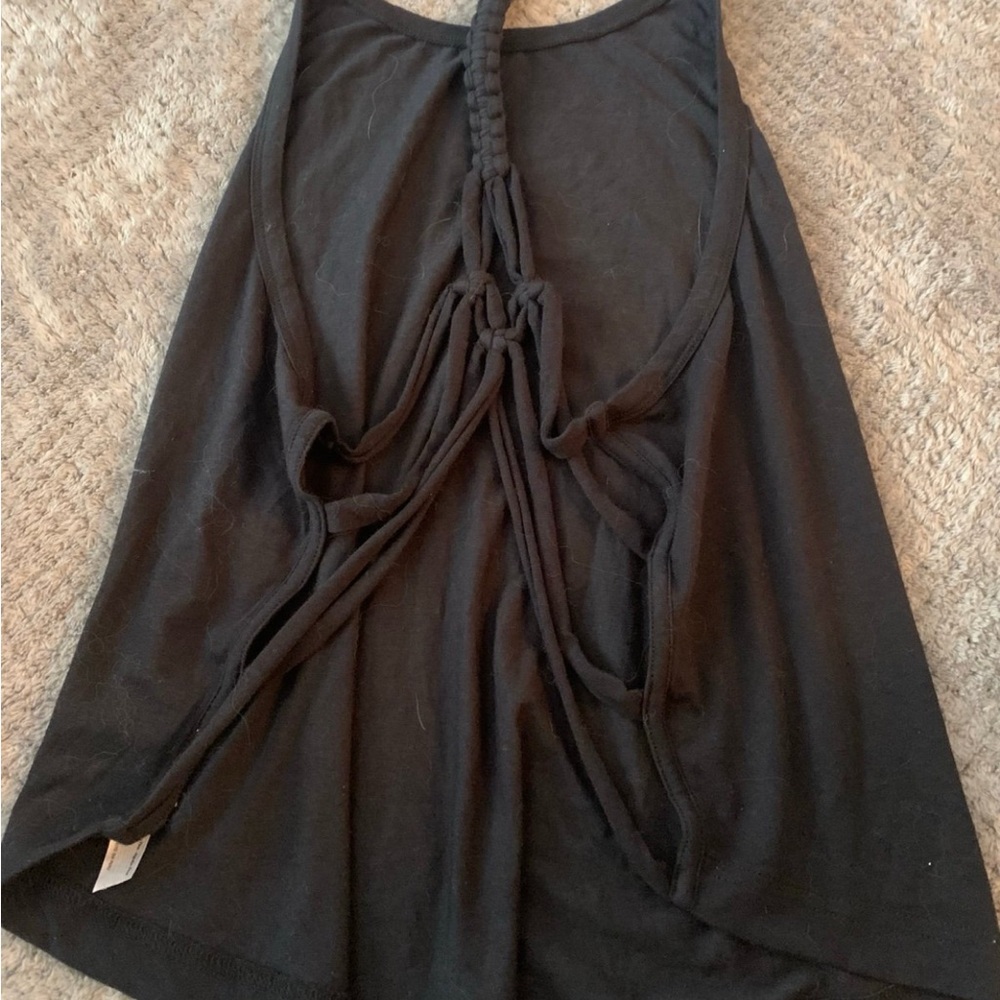 NEW FREE PEOPLE MOVEMENT STRAPPY BACK SHIRT